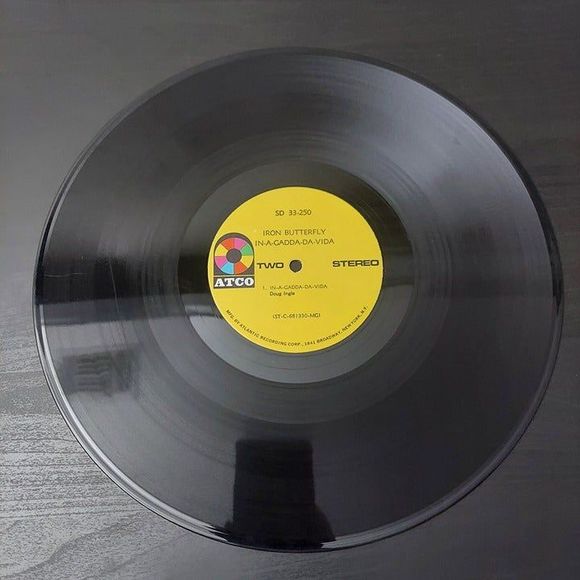 Iron Butterfly : In-A-Gadda-Da-Vida 1968 Vinyl Record LP ATCO SD 33-250 - Picture 8 of 9